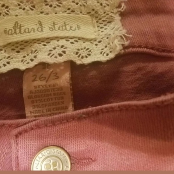Altar'd State Colored Jean Shorts Size 26 - Picture 2 of 4
